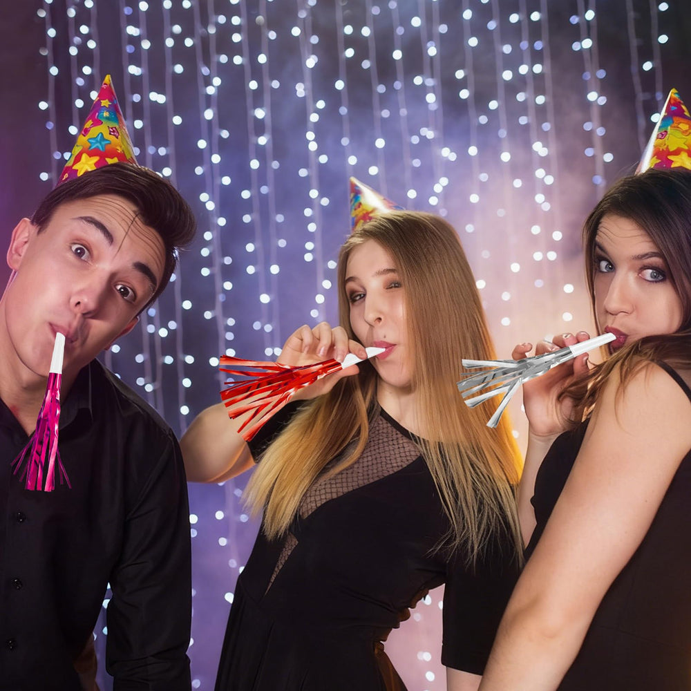 Openfly plastic party blowers durable and reusable for gatherings