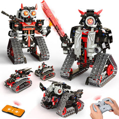 Opmind 5-in-1 STEM RC robot kit showcasing versatile building fun.