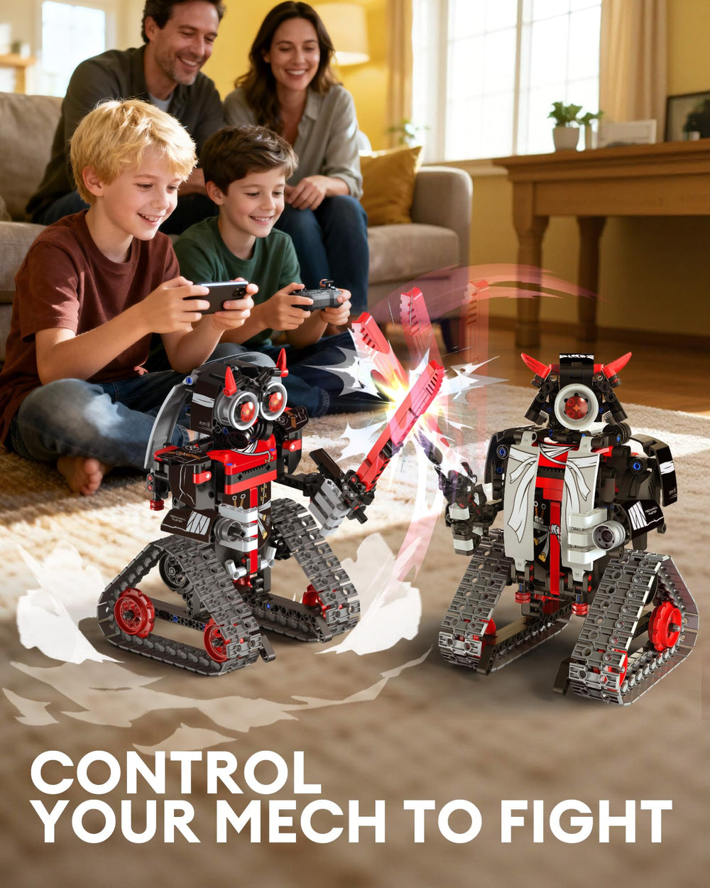 Opmind chariot model designed for dynamic multi-model play.