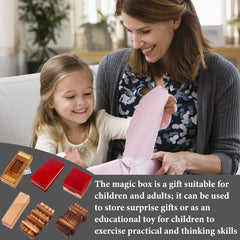Oppaxf family puzzle box session captures fun for adults and kids.