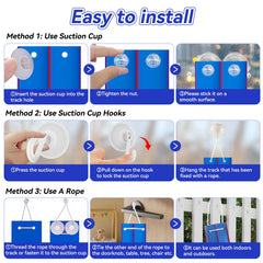 Oppvoci blue track shown for indoor or outdoor use during family time.