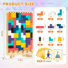 Oppvoci Montessori-style puzzle makes a thoughtful gift for ages 3-6.