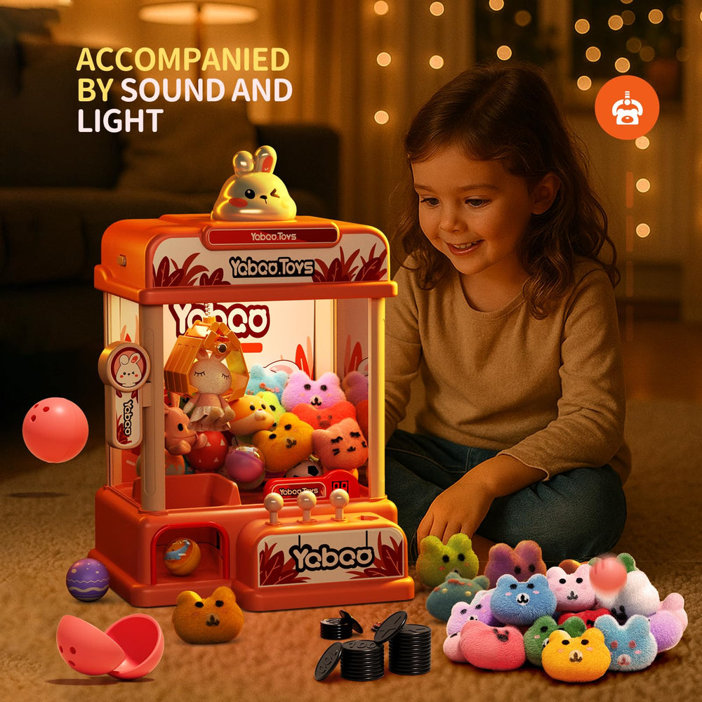 ORANGE OCEAN prize-dispensing area demonstrates easy prize retrieval