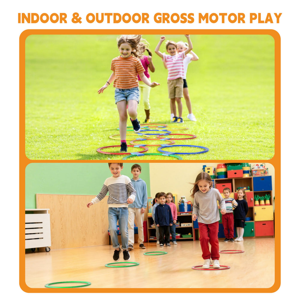 Oranmew Hopscotch Agility Drills showcase quick steps and coordinated jumps.