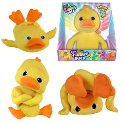 The Orb Funkee Duck, giant and stretchy, ideal for stress relief and play.