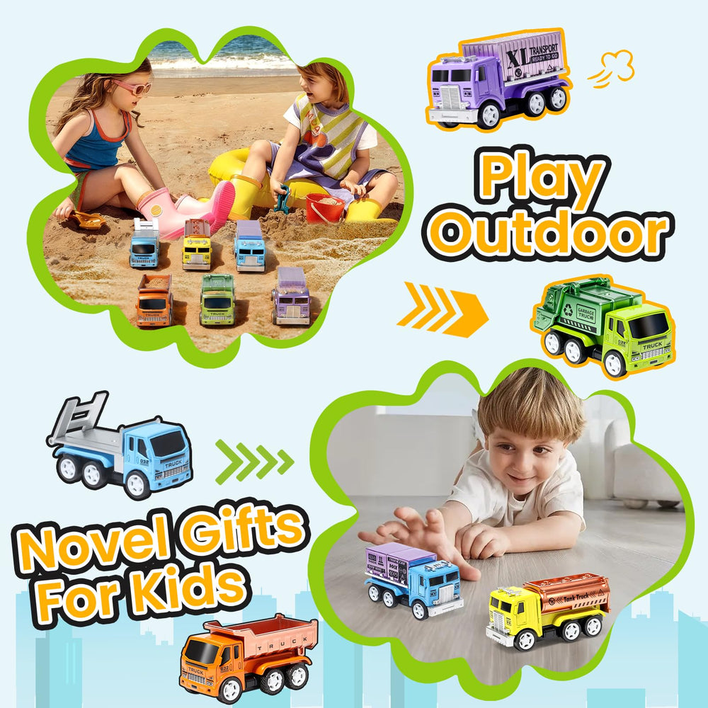 Oriate diecast flatbed truck: sturdy chassis supports imaginative loading adventures.
