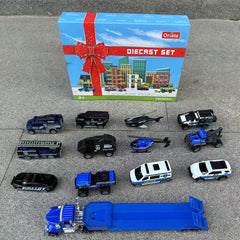 Oriate emergency ambulance supports rescue-themed playtime