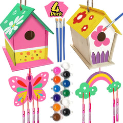 ORIENTAL CHERRY bird house kit assembly scene supports hands-on learning and creativity.