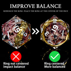 ORIFANTOU DND dice case in a metal box keeps dice safe and portable