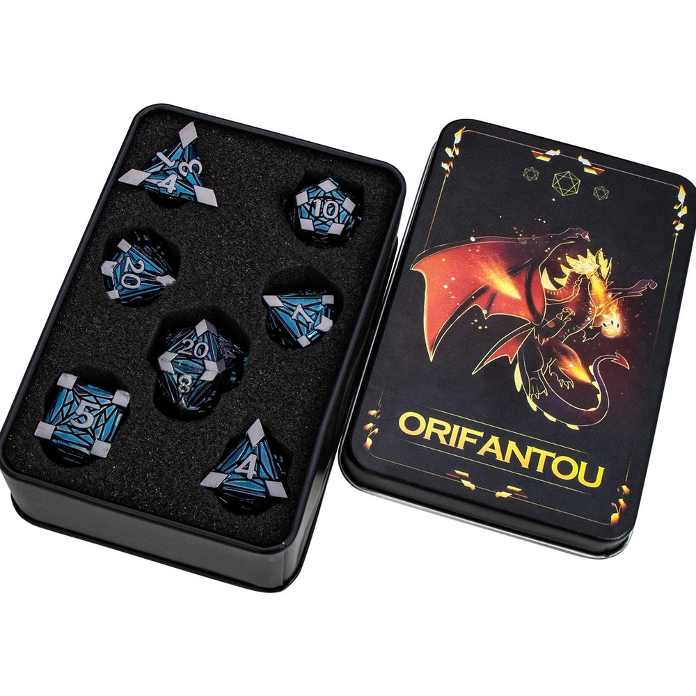 Orifantou gift-ready dice set ideal for tabletop gifts