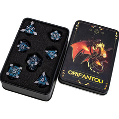 Orifantou gift-ready dice set ideal for tabletop gifts