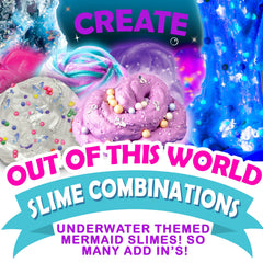 Original Stationery Mermaid Slime Kit: age 7+ suitable for kids' slime projects