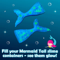 Original Stationery Mermaid Slime Kit: mermaid tail add-ins inspire imaginative play