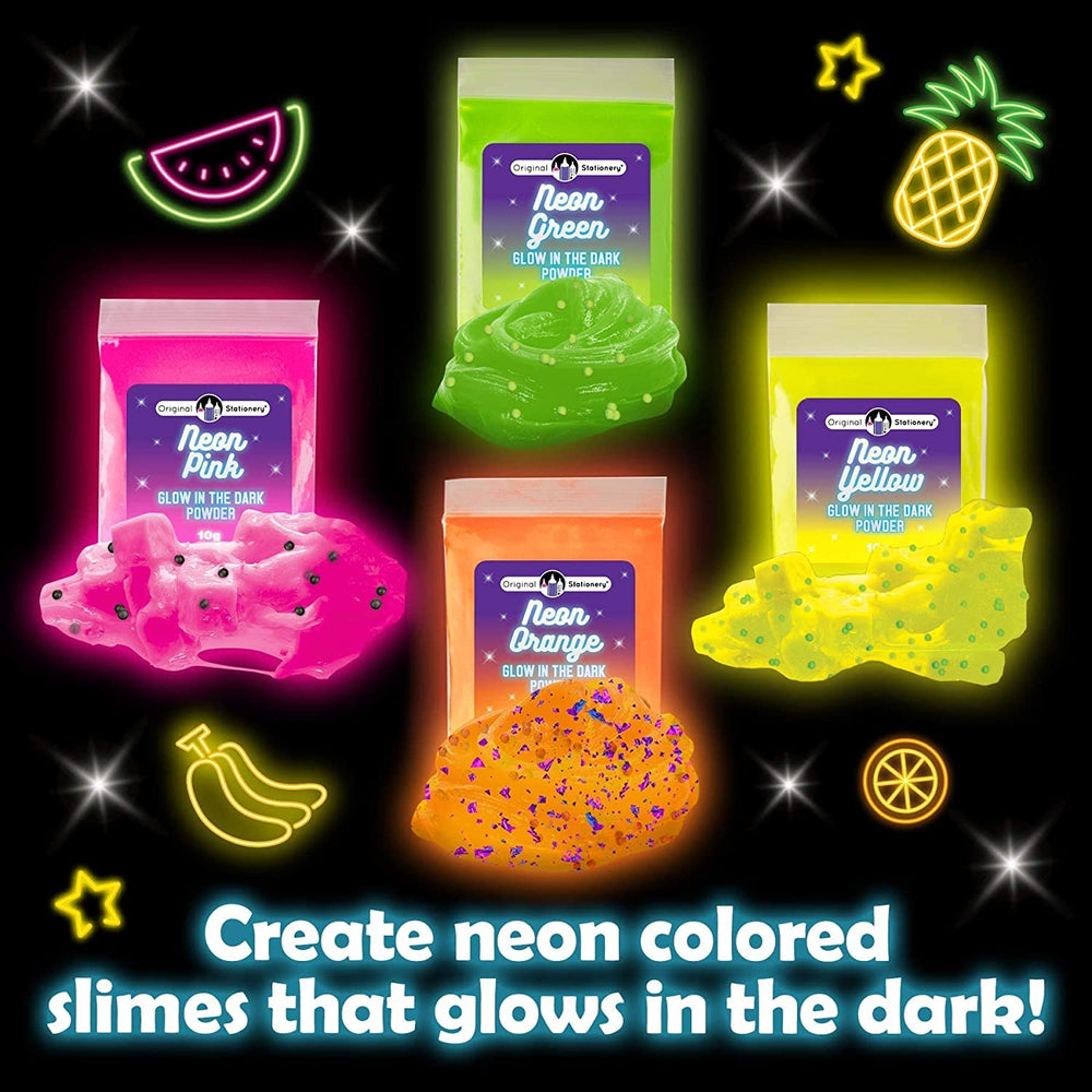 Original Stationery mini UV torch to illuminate glowing slime creations.
