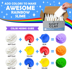 Original Stationery Soft Clay on kids' desk ready for school crafts.