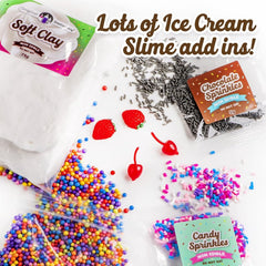 Original Stationery Sweet Sprinkles Slime Kit creates a hands-on art activity for kids