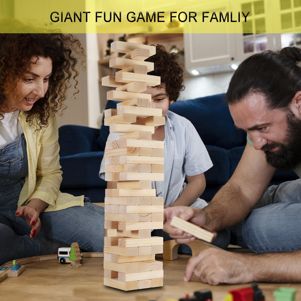 Orizliztion Tumbling Tower supports social bonding through friendly competition.