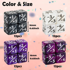 ORUNI white marble counters with large readable numbers for easy reference.
