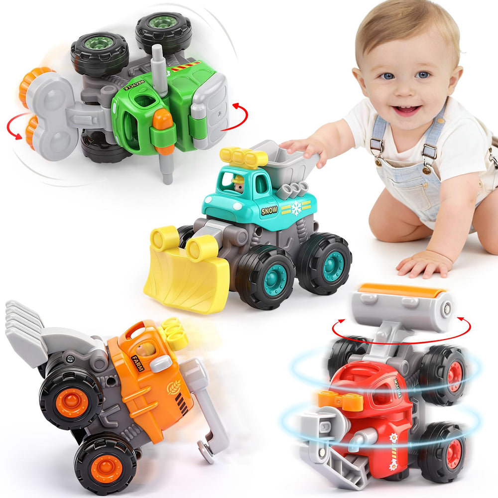 ORWINE snow truck toy for imaginative play and fine motor skills.