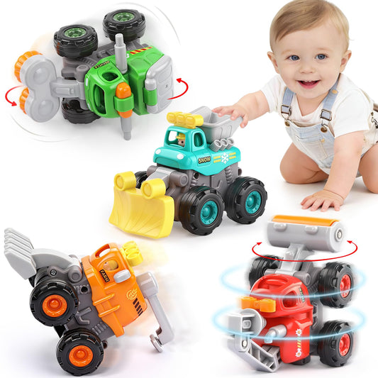 ORWINE snow truck toy for imaginative play and fine motor skills.