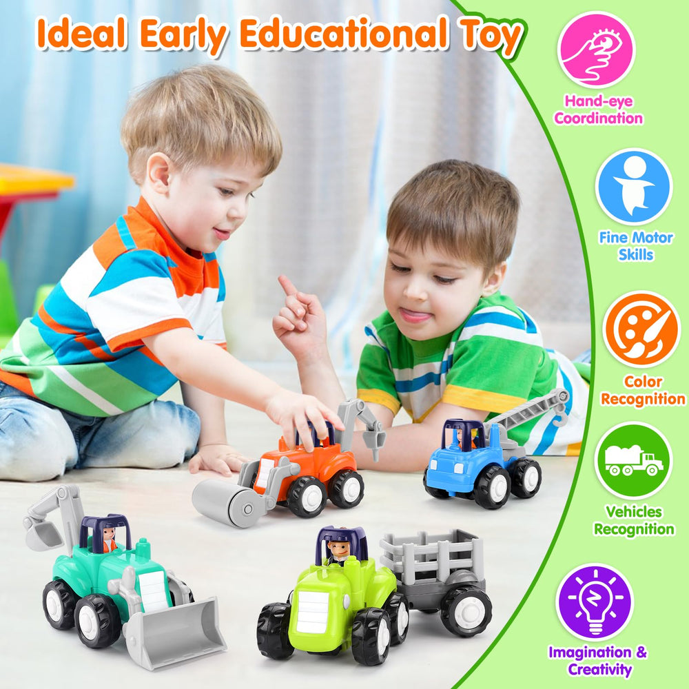 ORWINE Inertia Trucks friction-powered cars glide easily on surfaces for active play