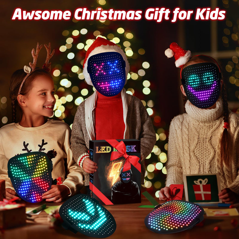 ORWINE LED Mask with dynamic modes offers bold visuals at events.