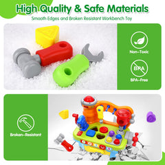ORWINE hammer-blocks promote imaginative construction play and problem-solving.