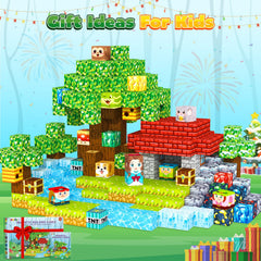 ORZbb Magnetic Blocks travel toy, supports on-the-go creativity during trips.