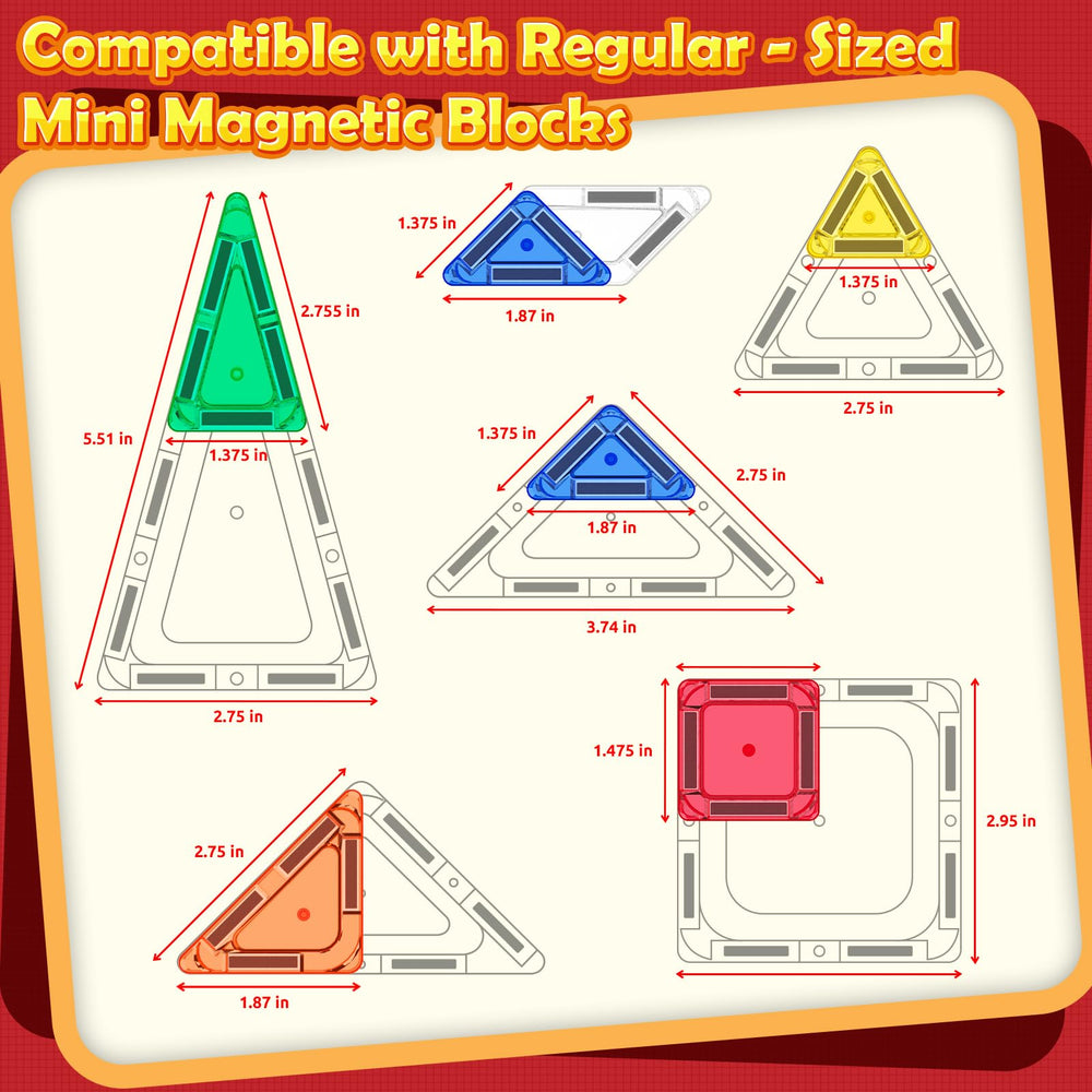 ORZbb tiles with rounded edges and magnets for safe play