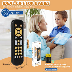 Orzbow gift-ready remote makes a thoughtful infant toy for 6 months plus.