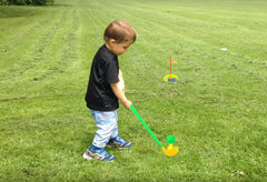 ORZIZRO toddler golf toy kit promoting hand-eye coordination.