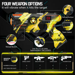 OSALON laser tag vest digital LED score display shows live battle status