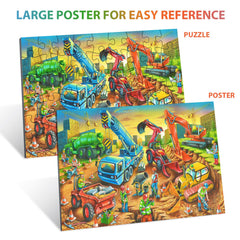 OSBOO large-piece puzzle for ages 3-8 enhances spatial skills