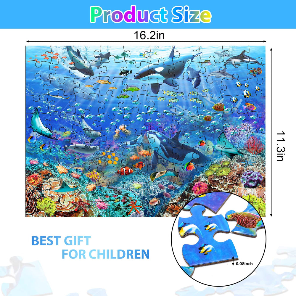 OSBOO underwater-scene coral-reef design highlights colorful ocean life and observation.
