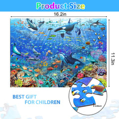 OSBOO underwater-scene coral-reef design highlights colorful ocean life and observation.