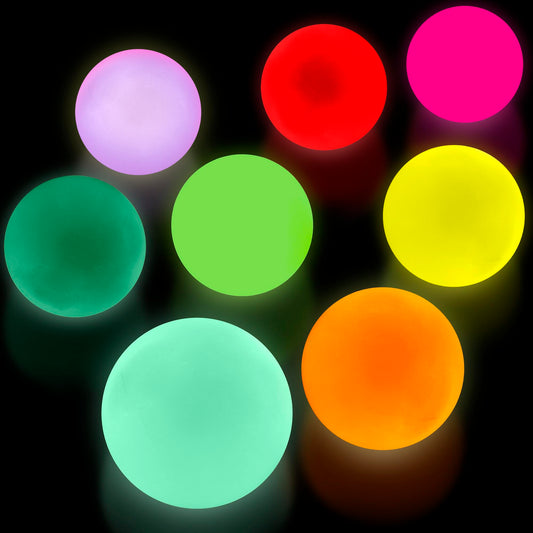 Oskal glow ball ceiling 2inch for glow dΓ©cor and sensory play on walls and ceilings