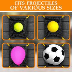 Durable vinyl and canvas construction ensures lasting performance during play
