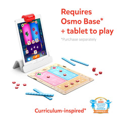 Osmo Base required for engaging iPad or Fire Tablet gameplay