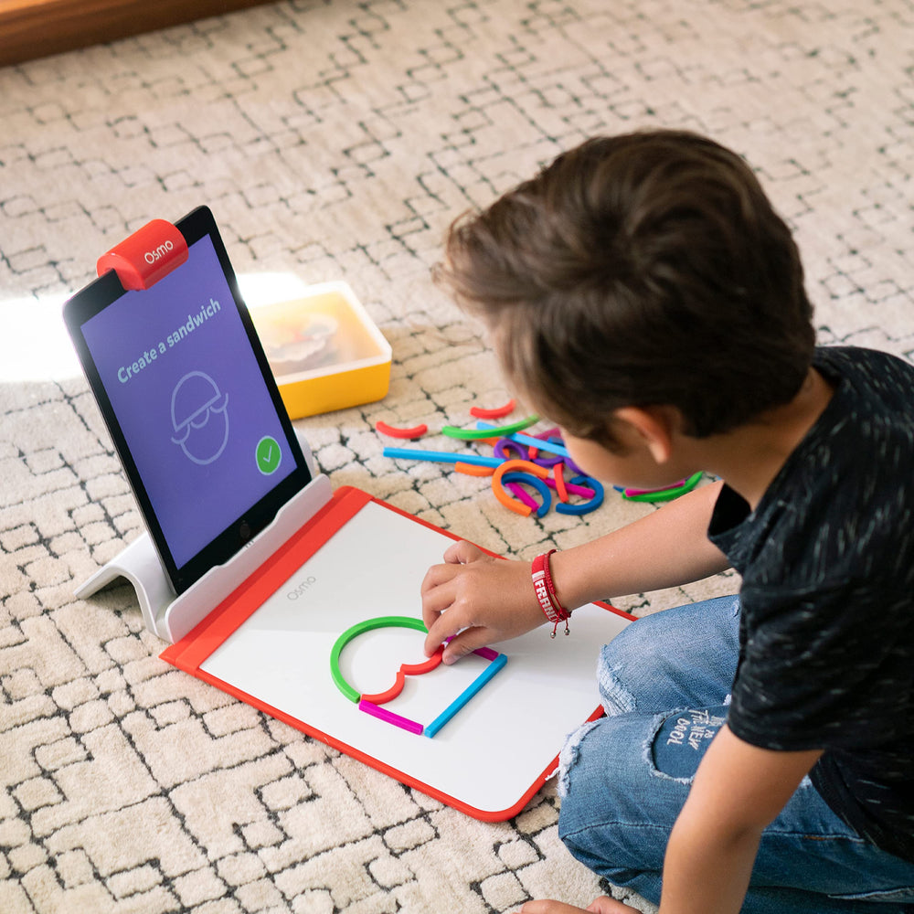 Stories game showing interactive narrative with Osmo Little Genius