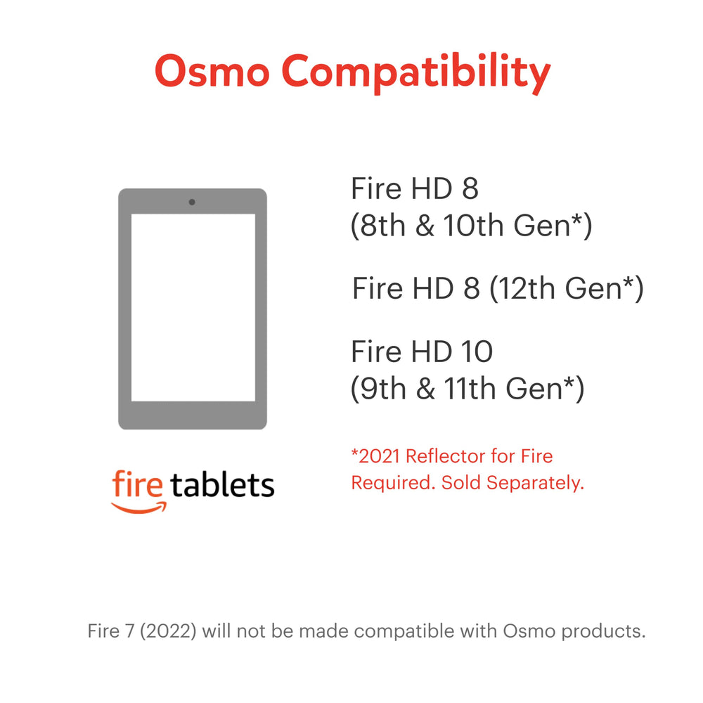 Osmo physical blocks encourage hands-on interaction and fine motor skills.