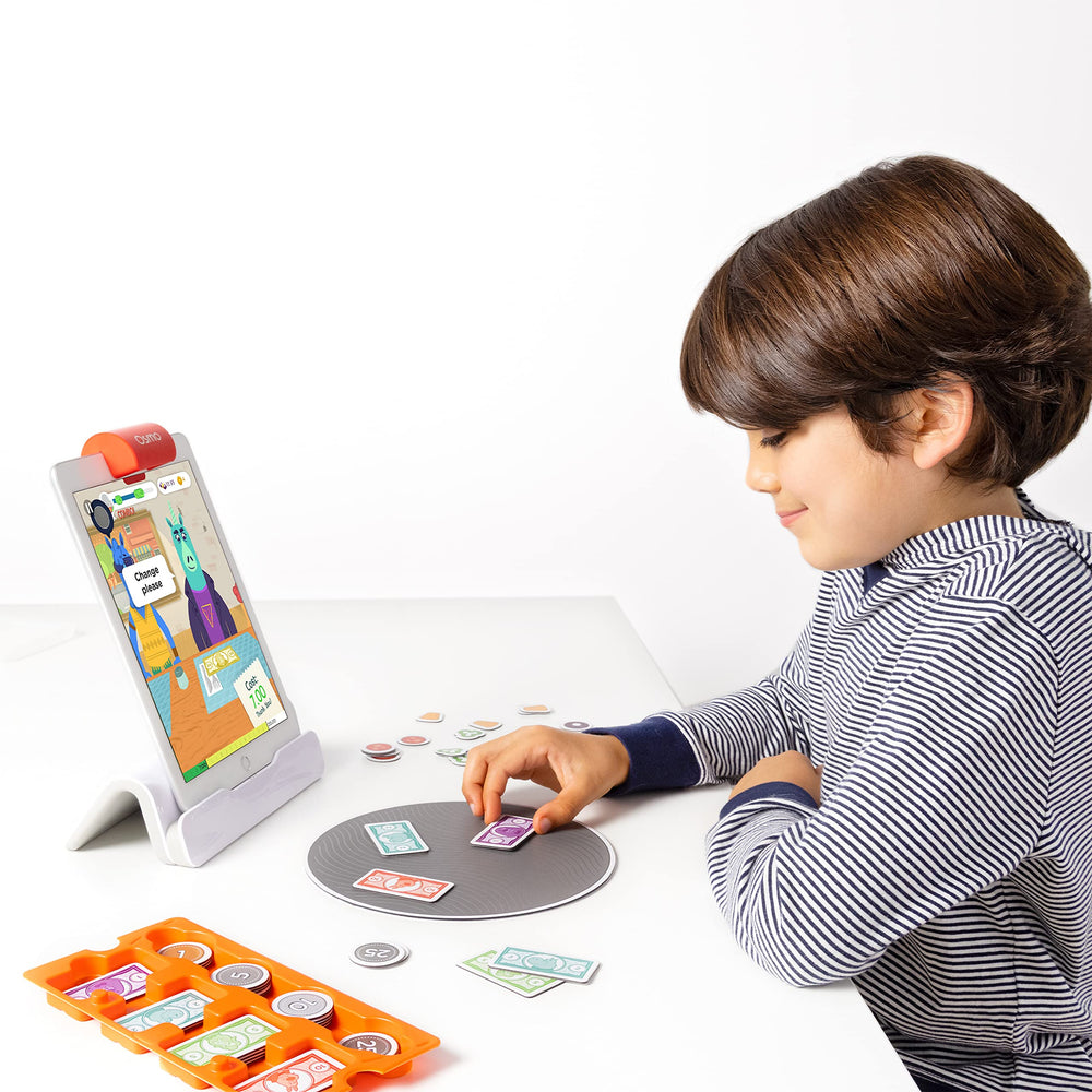 Osmo Pizza Co. interactive play with iPad enhances engagement