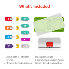 Osmo three apps access includes Awbie, Jam and Duo.