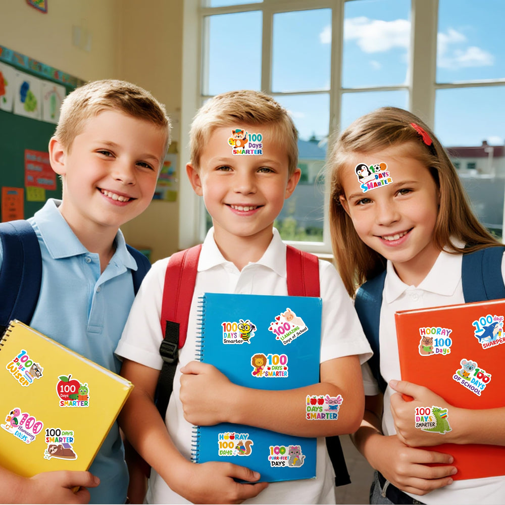 OSNIE folder and planner decoration with durable vinyl stickers.