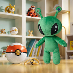 OSOCU collectible plush figure, keeps its shape during display.