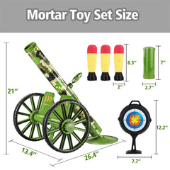 OSQI Mortar Launcher Set ships with batteries included