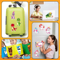 OTAITY Make a Face Stickers 24 sheets: abundant designs for group activities and themes
