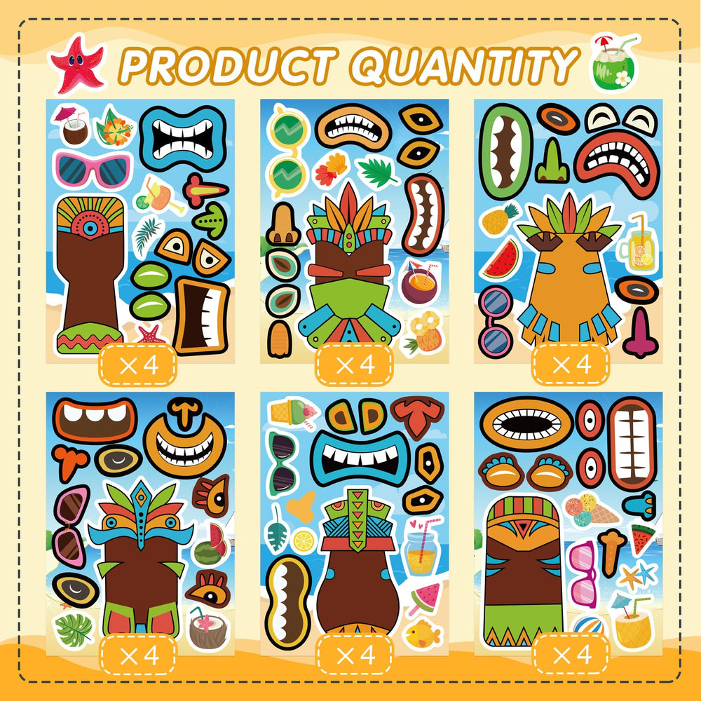 OTAITY animal face design elephants for playful, creative sticker making.