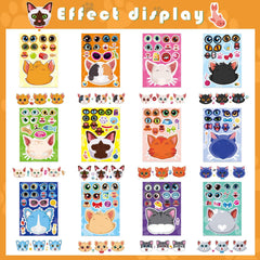 OTAITY 36 sheets cat stickers included 12 designs ideal for birthdays