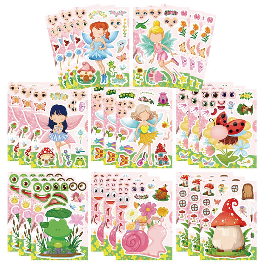 OTAITY fairy stickers dreamy designs for kids party decor and DIY crafts
