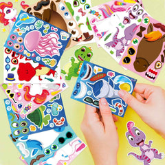 OTAITY Make a Face Stickers party favors: ideal for goody bags and events